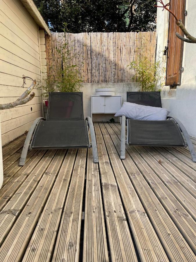 Rdc De Maison Avec Terrasse Barbecue Toulon Exteriör bild